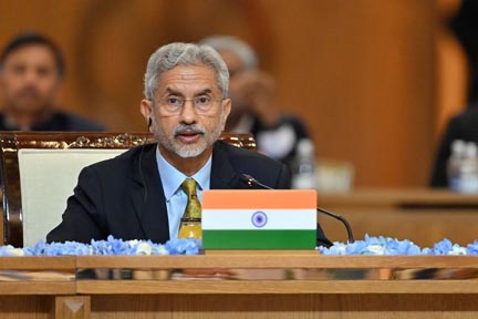 Jaishankar's strong reply in SCO